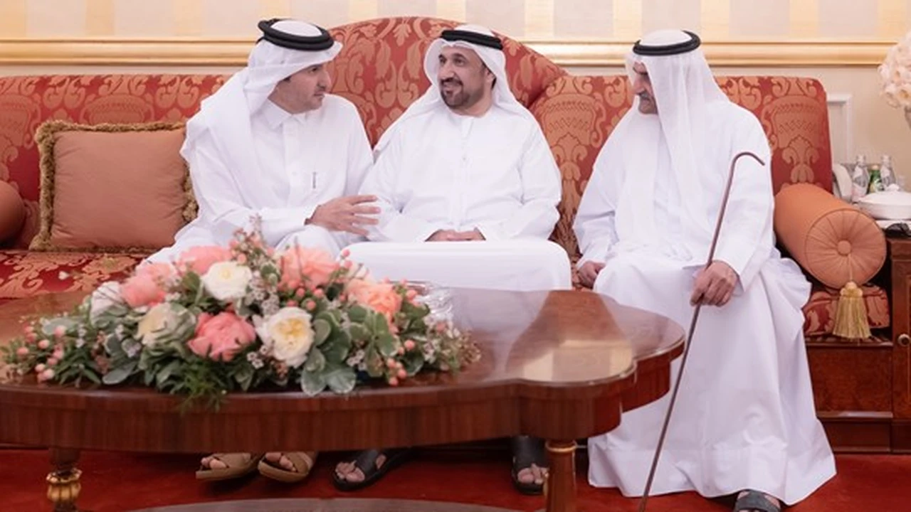حمد الشرقي يتلقى التهاني بمناسبة عيد الأضحى المبارك